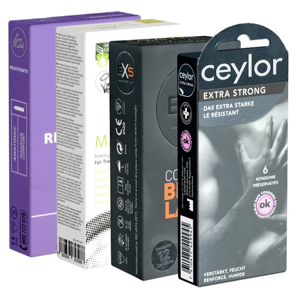 Kondomotheke® Special Strong Pack 3, 4x extra starke Kondome (34 Kondome) 34 St