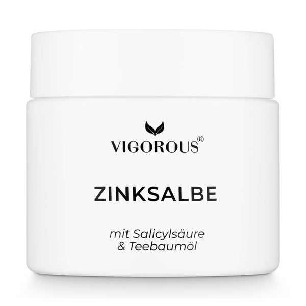 VIGOROUS® Zinksalbe gegen Pickel & Unreinheiten 1 x 60 ml