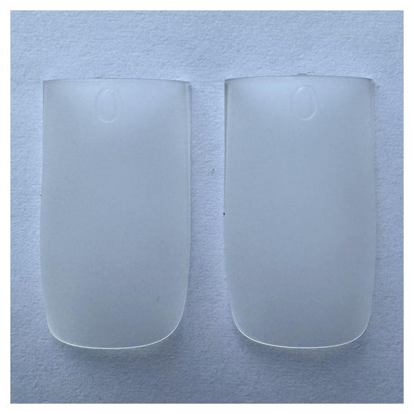 Nagelspitzen scharf eckig mittel weiches Gel doppelt matt 18 1 St