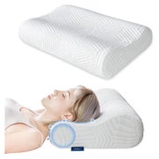 Orthopädisches Memory Foam Kopfkissen Höhenverstellbar Wasch 1 St