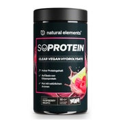 natural elements SoProtein Clear Vegan Hydrolysate Raspberry Mojito 450 g
