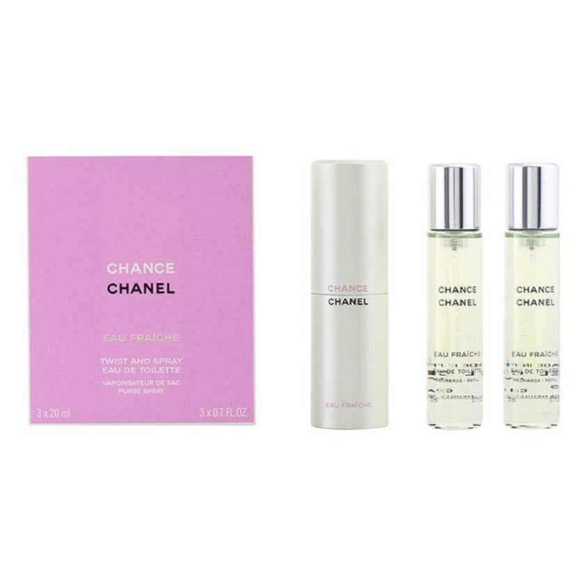 Chanel Chance Eau Fraiche Eau de Toilette 3 x 20ml 0,06 l