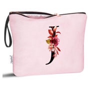 Kosmetiktasche Personalisierte AZ Frauen Brautjungfern Pink 1 St