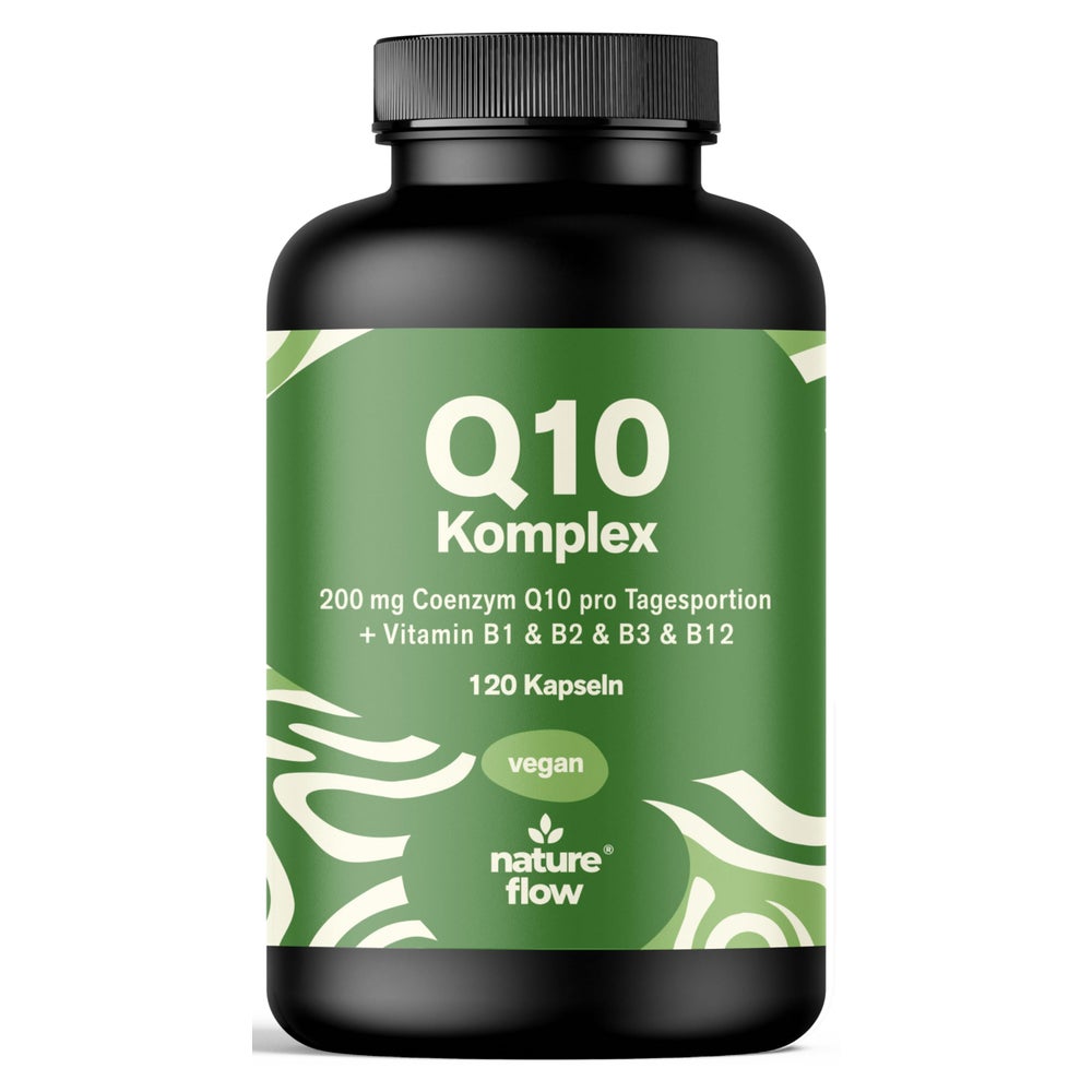 Coenzym Q10 200 mg - 120 Kapseln - Nature Flow 120 St