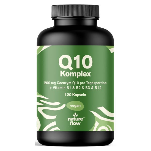 Coenzym Q10 200 mg - 120 Kapseln - Nature Flow 120 St