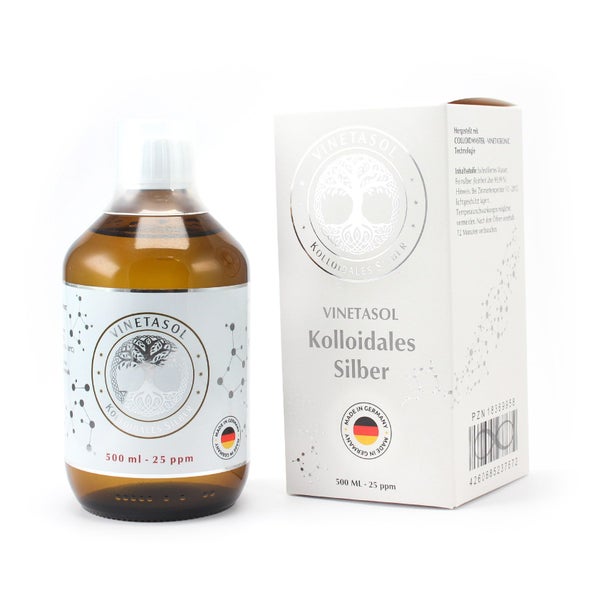 VINETASOL KOLLOIDALES SILBER - 25ppm 500 ml