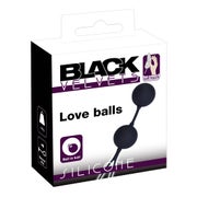 Black Velvets - Liebeskugel-Duo - Training für Beckenboden 1 St