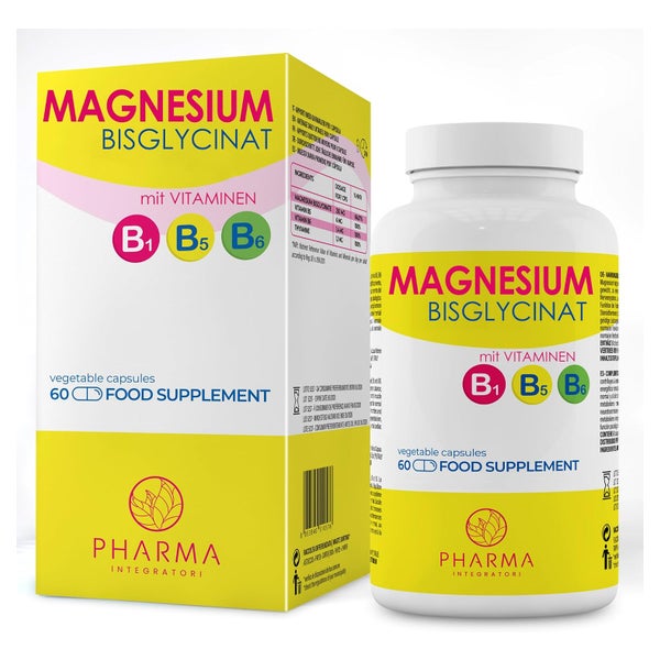 PHARMA INTEGRATORI Magnesiumbisglycinat 250 mg mit Vitamin B 60 St