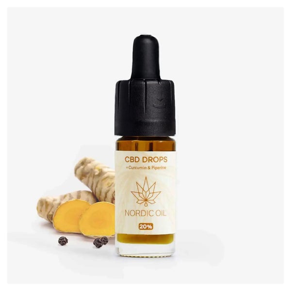 CBD Öl (20%) mit Curcumin 10 ml