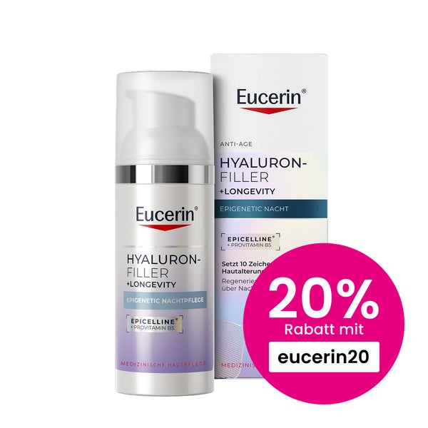 Eucerin Hyaluron-Filler +Longevity Epigenetic Tagespflege LSF 30 50 ml