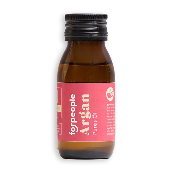 forpeople – Bio Arganöl pur, reichhaltige Pflege für trockene Haut 50 ml