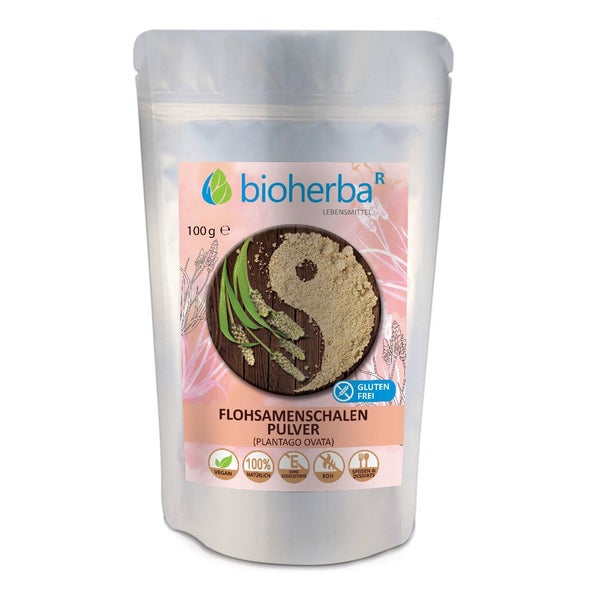 Bioherba Flohsamenschalenpulver 100 g