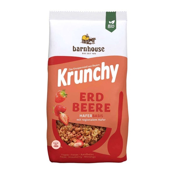 Barnhouse - Krunchy Erdbeere 375 g