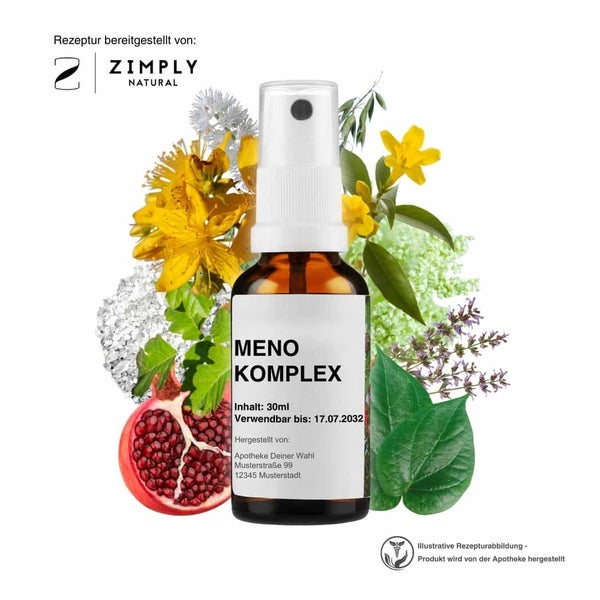 Zimply Natural MENO KOMPLEX - Pflanzbasierte Rezeptur 30 ml