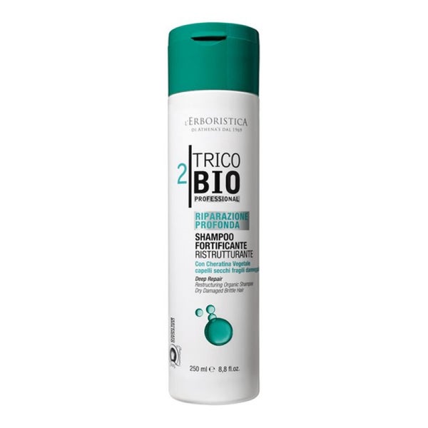 L'Erboristica Trico Bio Haar Shampoo sprödes trockenes strapaziertes Haar 250 ml
