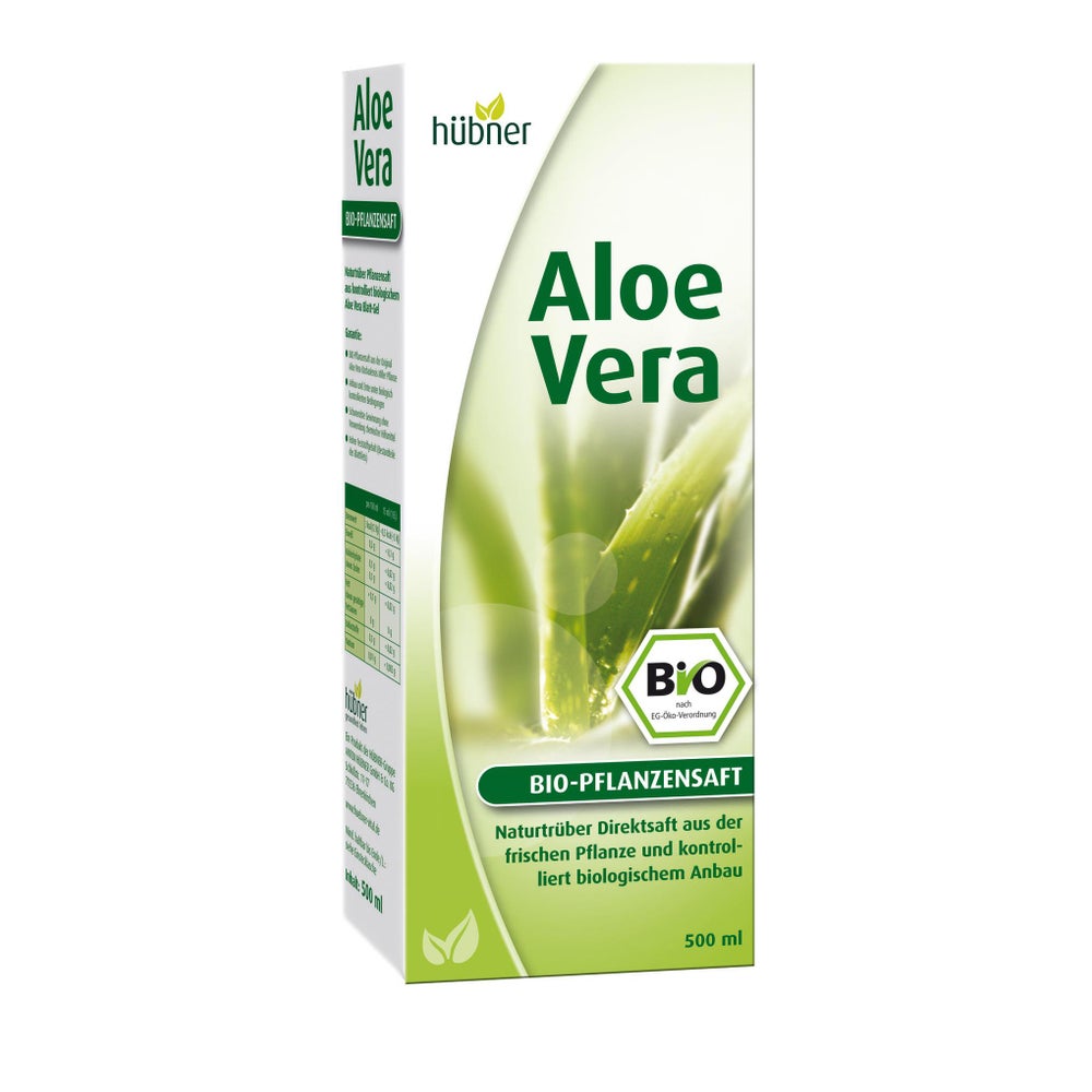 Hübner Aloe Vera Biopflsaft 490 ml