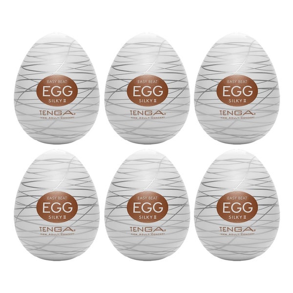 TENGA - Egg Silky II - Masturbator 6 St
