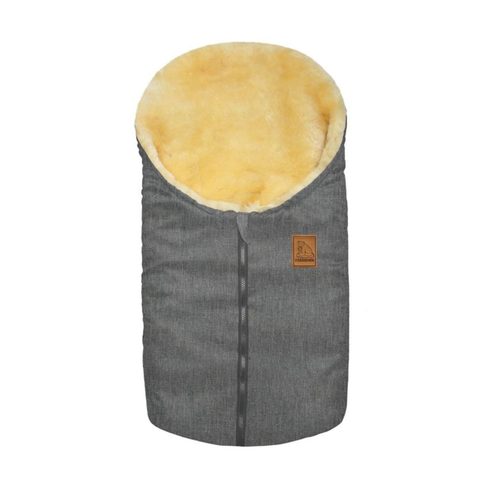 Kleiner Lammfellfußsack für Tragschalen &  Kinderwagen 1 St