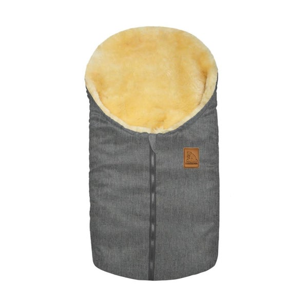 Kleiner Lammfellfußsack für Tragschalen &  Kinderwagen 1 St