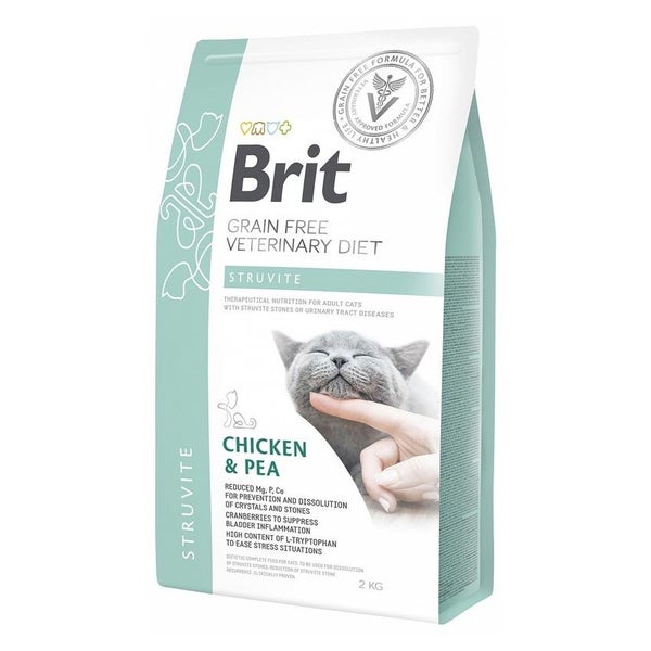 BRIT Veterinary Diets Cat Struvite 2 kg