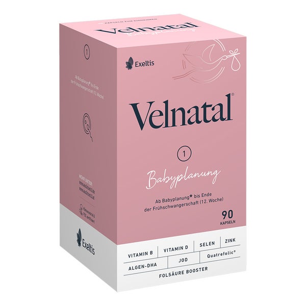 Velnatal Babyplanung Weichkapseln 90 St