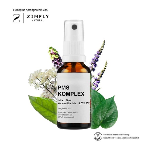 Zimply Natural PMS KOMPLEX - Pflanzbasierte Rezeptur 30 ml