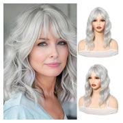 Hair Topper Frauen Synthetische Haarteil Pony Dünnes 35 cm S 1 St