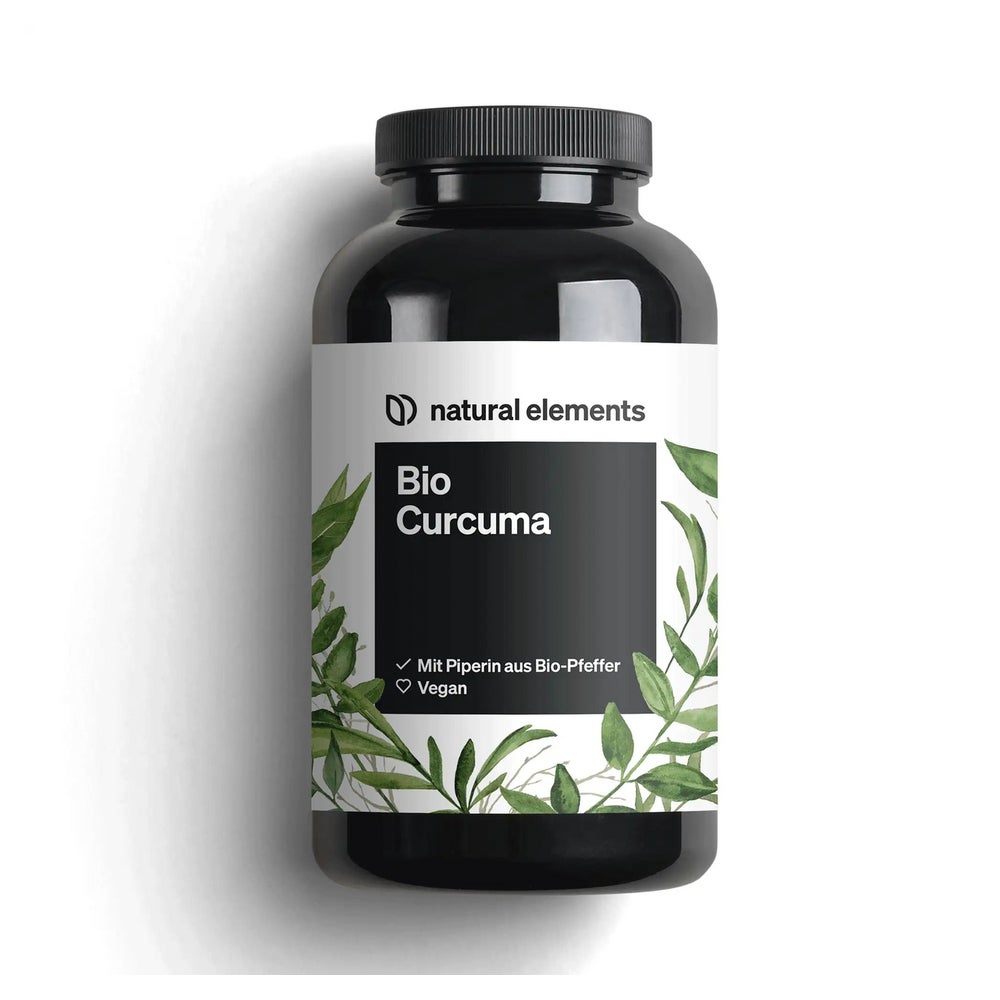 Bio Curcuma mit schwarzem Pfeffer – 240 Kapseln – 4350mg Bio-Curcuma (Kurkuma) pro Tagesdosis – mit Curcumin & Piperin – hochdosiert, vegan – in Deutschland produziert & laborgeprüft 240 St