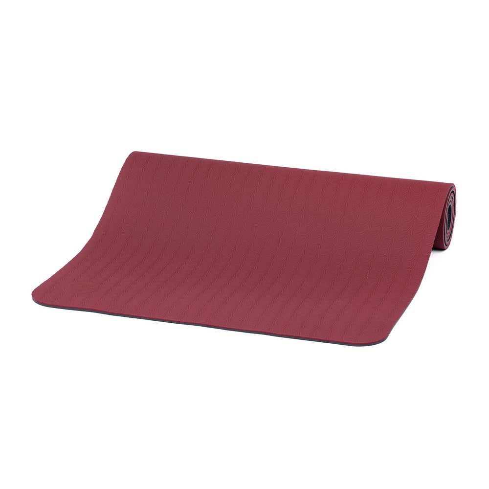 bodhi Yogamatte LOTUS PRO dunkelrot/anthrazit 1 St