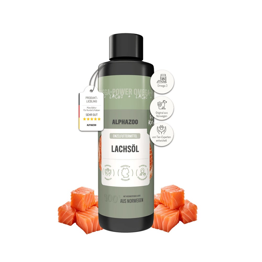 Lachsöl für Katzen 250 ml