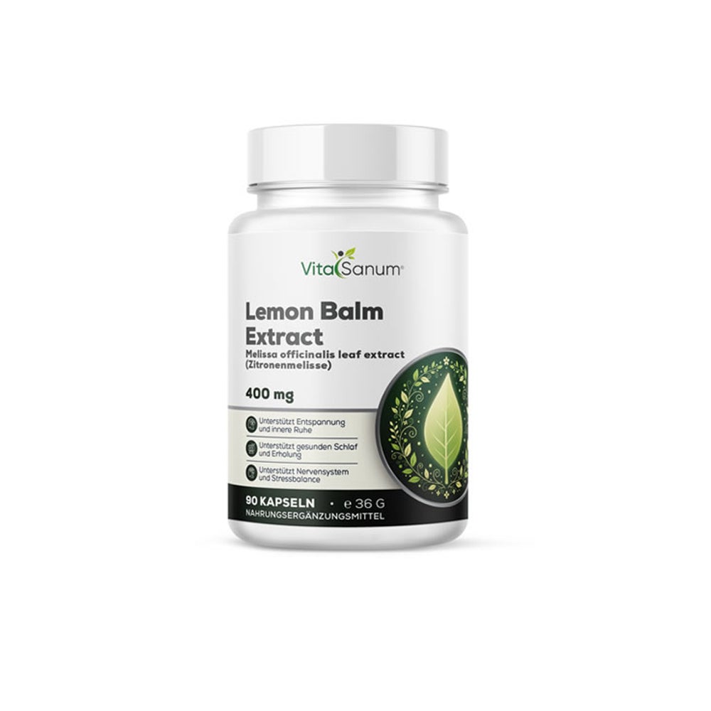 VitaSanum® - Zitronenmelisse (Melissa officinalis) 400 mg 90 Kapseln 90 St