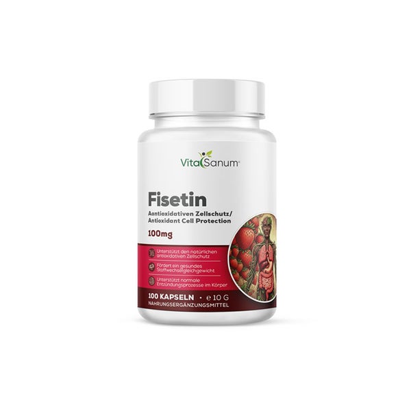 VitaSanum®- Fisetin 100 mg 100 Kapseln  St