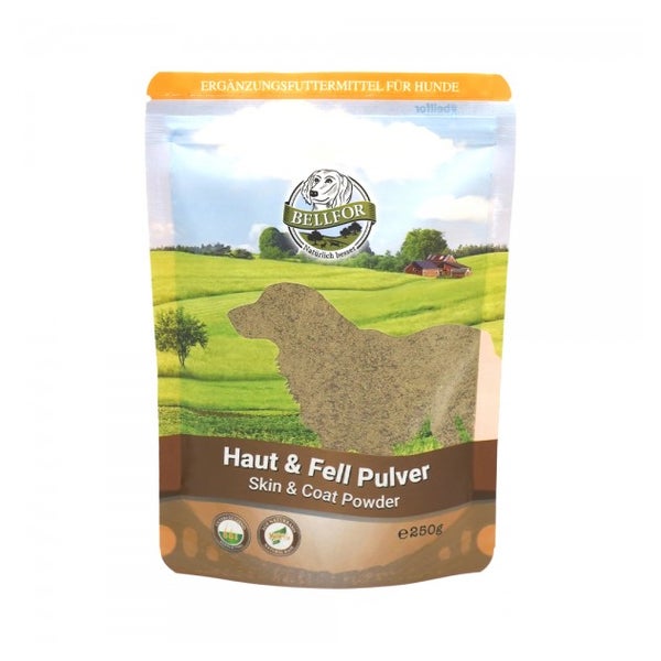 Bellfor Nahrungsergänzung für Hunde Haut und Fell Pulver 250g 250 g
