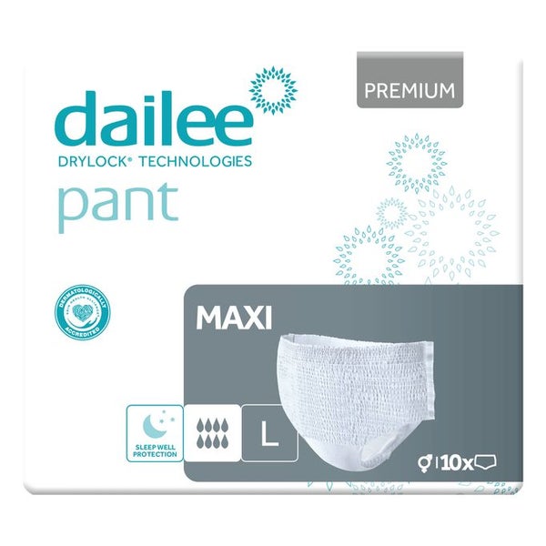 Dailee Inkontinenz Pants Maxi L, Windeln für Erwachsene 40 St