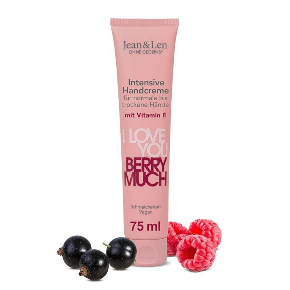 Jean & Len Handcreme I Love You Berry Much 75 ml