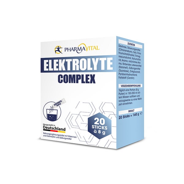 Pharmavital Elektrolyte Complex Sticks 20 St