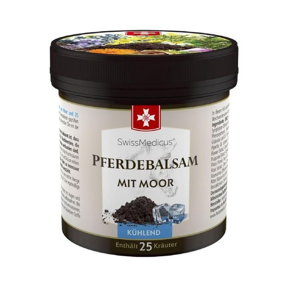 SwissMedicus Pferdebalsam mit kühlender Moor 250 ml