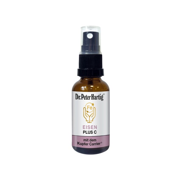 Dr. Peter Hartig Eisen Plus C, unterstützt gegen Müdigkeit 30 ml