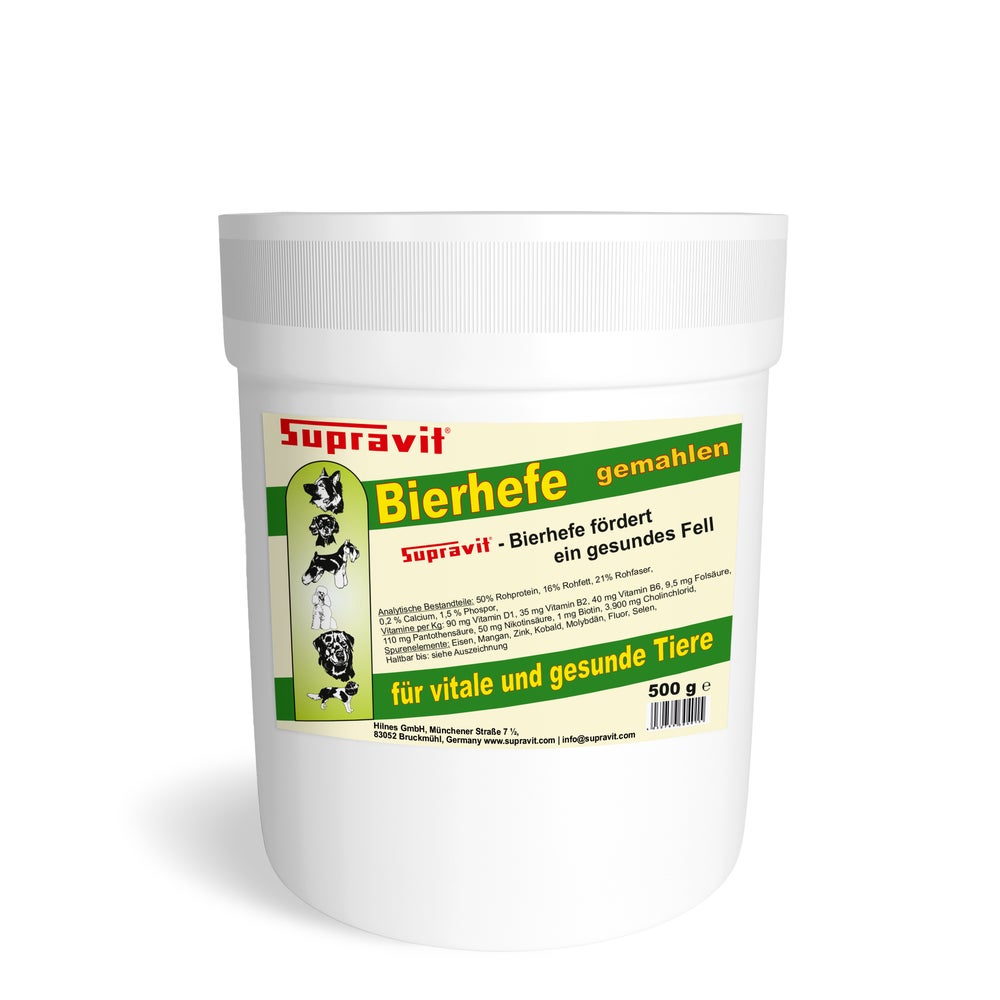 Supravit Bierhefe für Hunde 500g 500 g