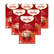 Yogi Tea - Abend Rooibos Vanille Bio Kräutertee | 6 x 30,6g 6x17 St