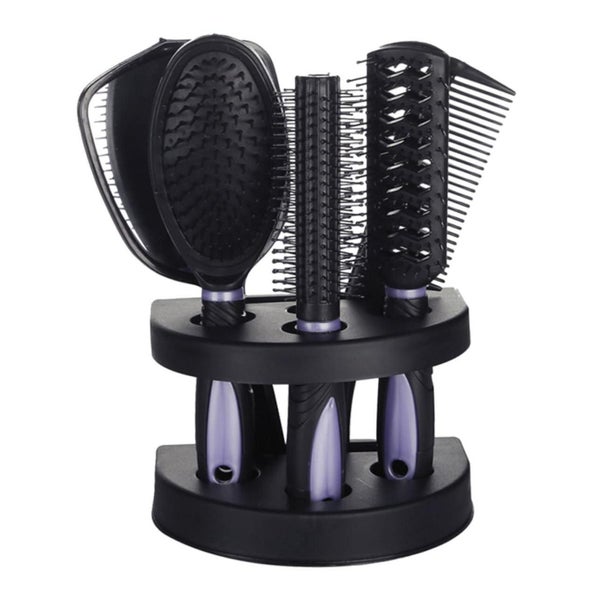 Minkissy 5-teiliges Haarbürstenset Profi Styling Damen Locke 1 St