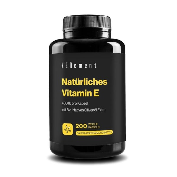 Zenement Natürliches Vitamin E Softgels 200 St