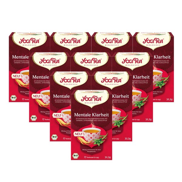 Yogi Tea - Mentale Klarheit Bio Kräutertee 17 St