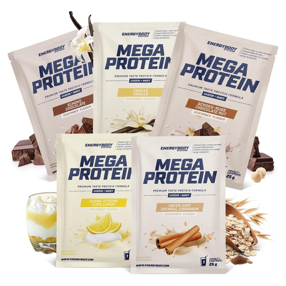 Energybody Systems Mega Protein Probierpaket 1 125 g