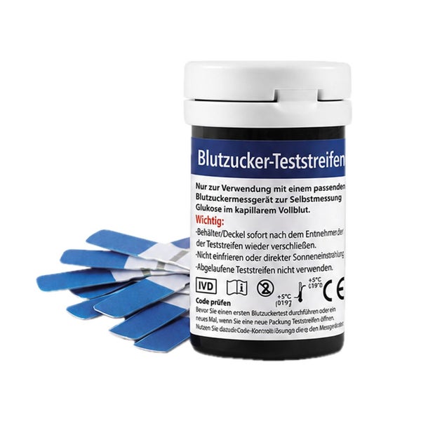IEA Medical Teststreifen für Blutzuckermessgerät 50 Stück 50 St
