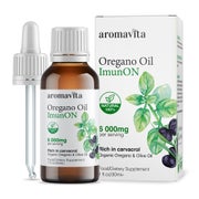 ImunON Griechisches Oregano Öl 30 ml – 86% Carvacrol – Wildes Oreganoöl aus Griechenland – Premium Qualität. 30 ml