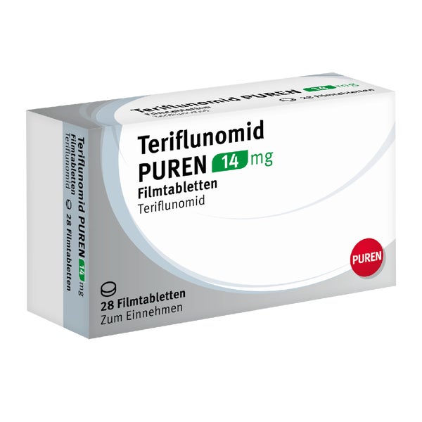 Teriflunomid Puren 14 Mg Filmtabletten 28 St