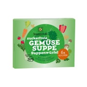 Zuckerfreie Gemüsesuppe Suppenwürfel bio 66 g 66 g