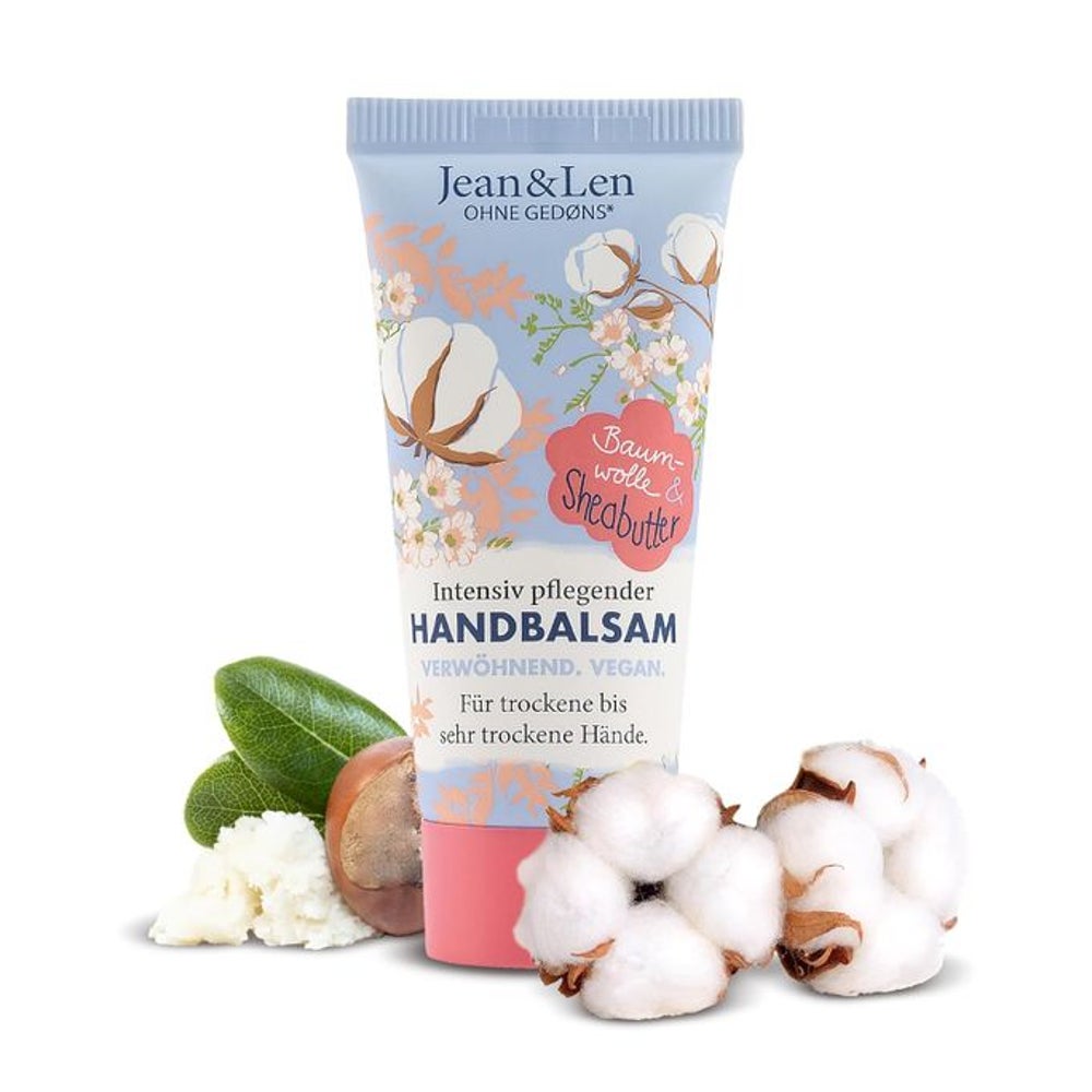 Jean & Len – Handbalsam Baumwolle & Sheabutter 20 ml