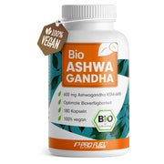 ProFuel - BIO Ashwagandha Kapseln mit KSM-66 Bio-Ashwagandha 180 St